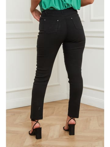 Plus Size Company Spijkerbroek - slim fit - zwart