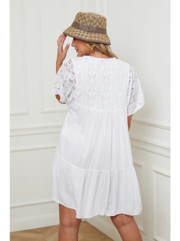 Plus Size Company Sukienka w kolorze białym
