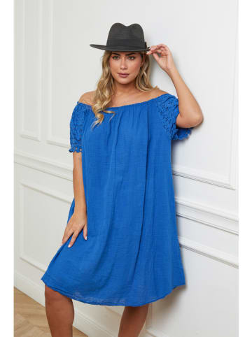 Plus Size Company Kleid in Blau