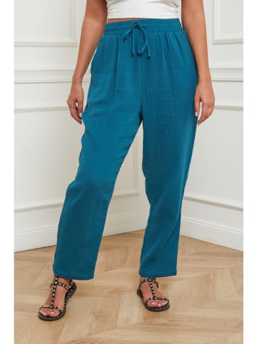 Plus Size Company Spodnie w kolorze niebieskim