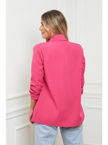 Plus Size Company Blezer "Idyle" w kolorze różowym