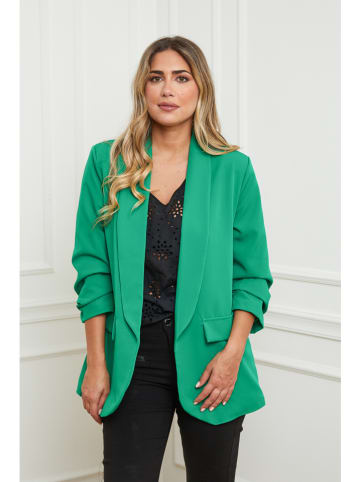 Plus Size Company Blazer "Idyle"  groen