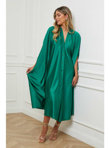 Plus Size Company Kleid in Smaragdgrün