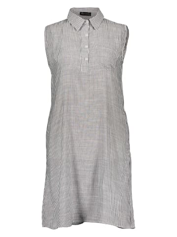 Gunes Kizi Kleid in Grau/ Weiß