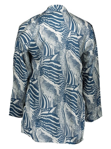 Gunes Kizi Kimono in Blau/ Weiß