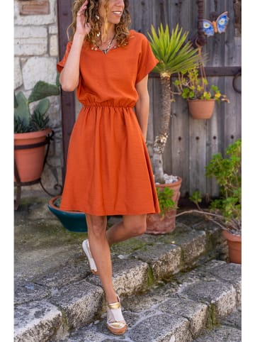 Gunes Kizi Sukienka w kolorze pomarańczowym
