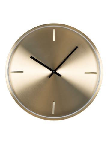 House Nordic Wanduhr in Gold - Ø 30 cm