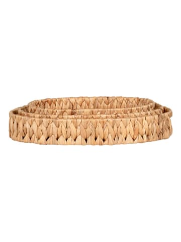 House Nordic 3-delige set: decodienbladen naturel
