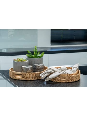 House Nordic 3-delige set: decodienbladen naturel