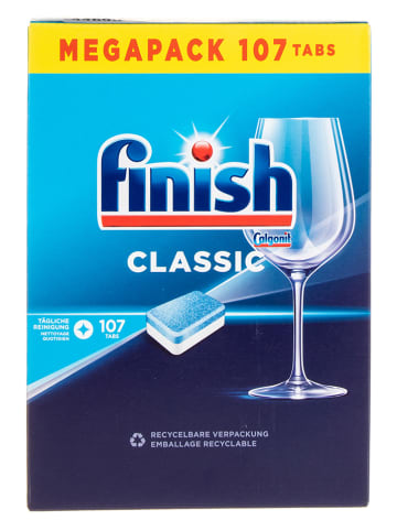 finish Tabletki (107 szt.) "Classic" do zmywarki - 1,76 kg