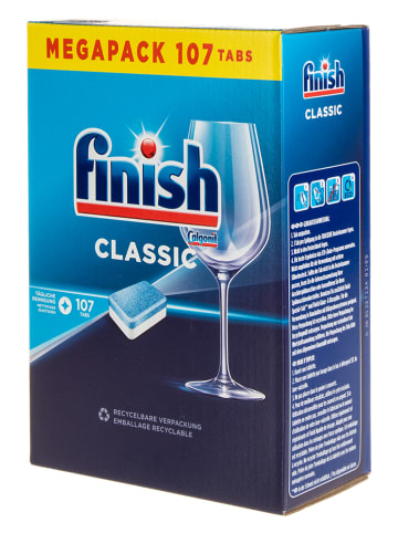 finish Tabletki (107 szt.) "Classic" do zmywarki - 1,76 kg