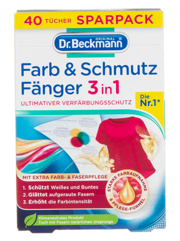 Dr. Beckmann Farb- & Schmutzfangtücher, 40 stuks