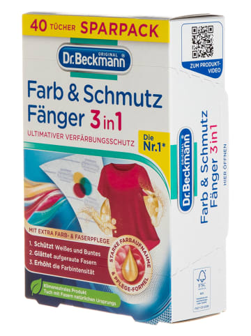 Dr. Beckmann Farb- & Schmutzfangtücher, 40 stuks