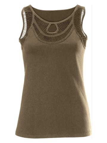 Heine Top in Khaki