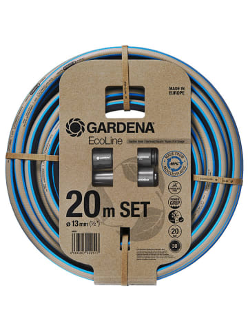 Gardena Wąż ogrodowy "Eco Line" w kolorze niebiesko-szarym - dł. 20 cm