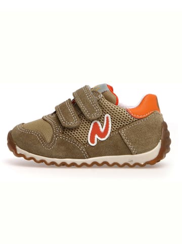 Naturino Leder-Sneakers "Sammy" in Khaki
