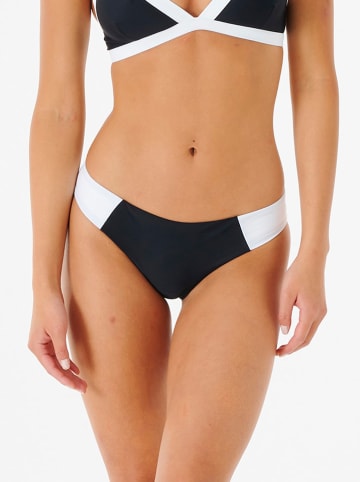 Rip Curl Bikini-Hose in Schwarz/ WeiÃŸ