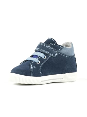 Richter Shoes Leren sneakers donkerblauw