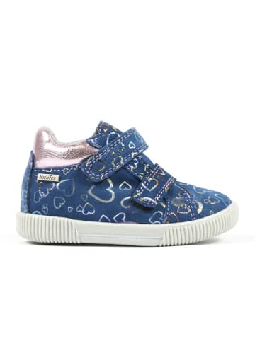 Richter Shoes Leren sneakers blauw
