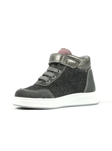 Richter Shoes Leder-Sneakers in Grau