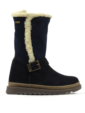 Richter Shoes Leren boots donkerblauw