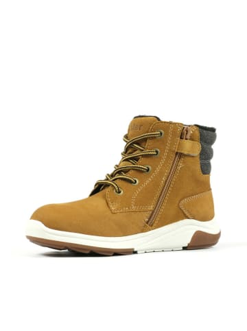 Richter Shoes Leder-Boots in Cognac