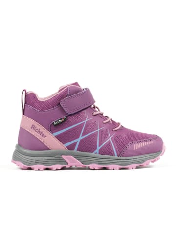 Richter Shoes Buty trekkingowe w kolorze fioletowym