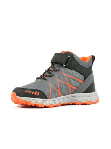 Richter Shoes Buty trekkingowe w kolorze szaro-pomarańczowym