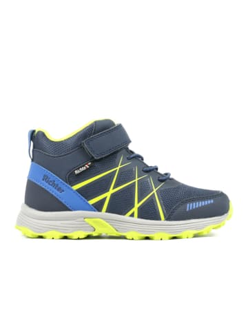 Richter Shoes Trekkingschuhe in Blau/ Gelb