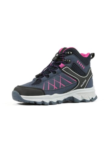 Richter Shoes Trekkingschuhe in Schwarz/ Pink