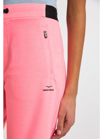 Venice Beach Sweatshort "Shellini" roze