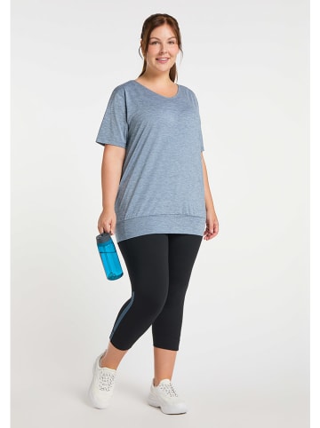 CURVY FIT BY VENICE BEACH Trainingsshirt "Sui" blauw