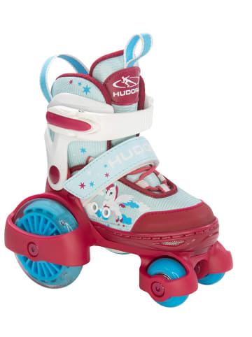 Hudora Rolschaatsen "My First Quad led" rood - vanaf 3 jaar