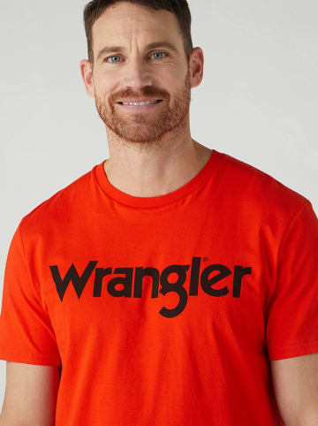 Wrangler Shirt rood