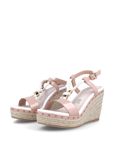 Menbur Sleehaksandalen lichtroze