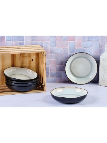 Björn 6er-Set: Suppenteller "Iris" in Weiß - Ø 22,5 cm