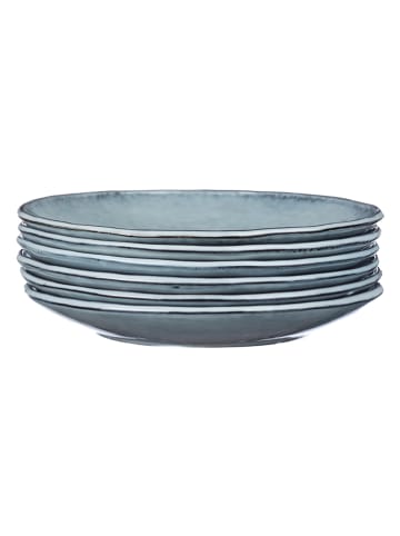 Björn 6-delige set: dinerborden "Cloud" grijs - Ø 27 cm