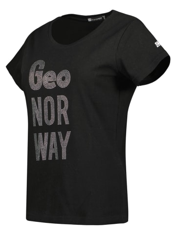 Geographical Norway Shirt "Jutifa" zwart