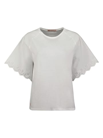 Geographical Norway Koszulka "Jemanque" w kolorze białym