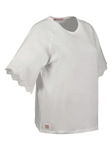Geographical Norway Shirt in Weiß