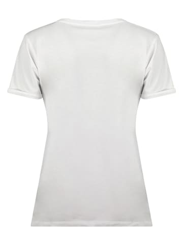 Geographical Norway Koszulka "Janimal" w kolorze białym