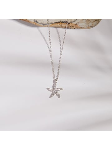Heliophilia Silber-Halskette mit Anhänger - (L)43 cm