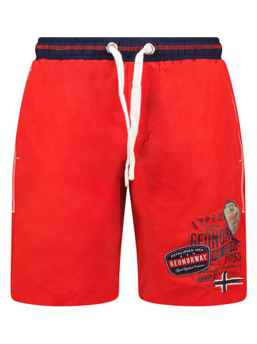 Geographical Norway Badeshorts "Qellower" in Rot