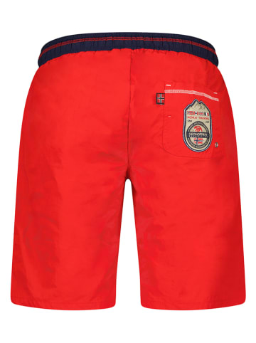 Geographical Norway Badeshorts "Qellower" in Rot