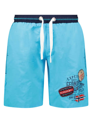 Geographical Norway Zwemshort "Qellower" turquoise