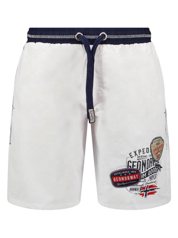 Geographical Norway Zwemshort "Qellower" wit