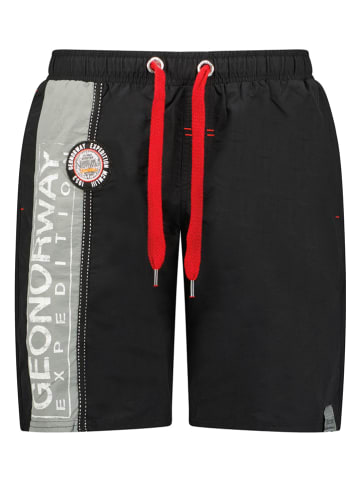 Geographical Norway Zwemshort "Qweenishi" zwart