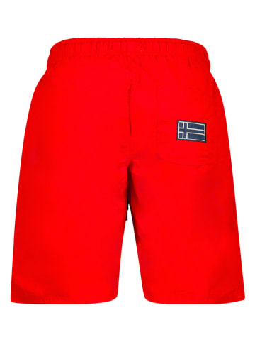 Geographical Norway Badeshorts "Qweenishi" in Rot