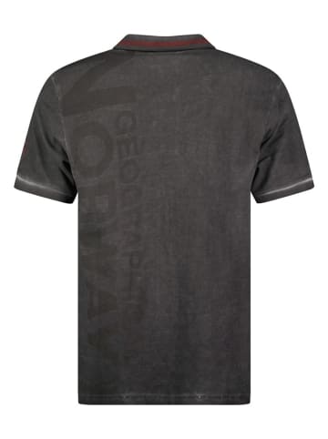 Geographical Norway Poloshirt in Schwarz