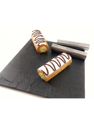 Ard'time 6-delige set: roestvrijstalen cannolivormen - (L)10 cm
